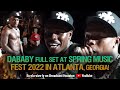 Capture de la vidéo Dababy Is Coming To Your Section If You Go To One Of His Shows @ Spring Music Fest 2022 Atlanta