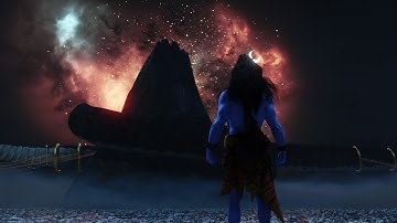 Samudra Manthan animated | Lord Shiva drinks poison | blender animation.