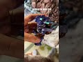 Working with translucent glow in the dark clay for the eyes and swords #videogames