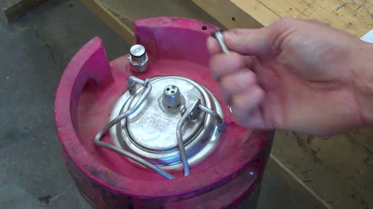 How to convert your pin lock keg to a ball lock keg