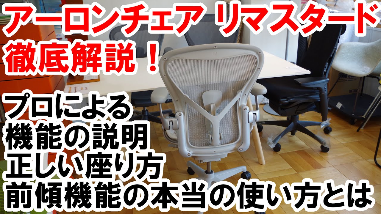 アトラス社製 アーロンチェア用ヘッドレスト - 椅子/チェア