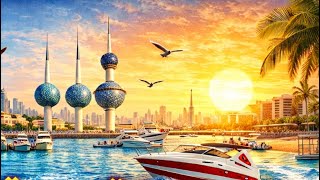 3 video Donzi Custom Powerboat in Kuwait 🌊 | Beach & Sea Adventure