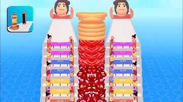 PANCAKE RUN 🥞💕: All Levels Gameplay Walkthrough Android, iOS NEW UPDATE