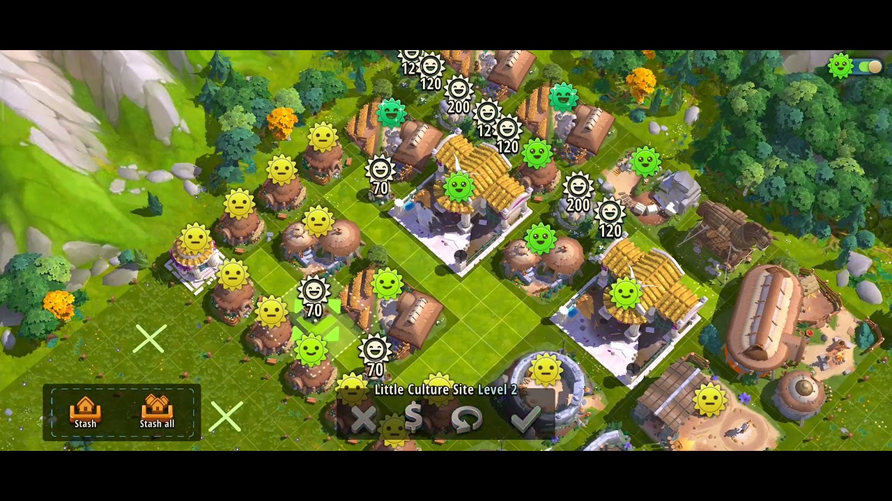 Rise of Cultures Bronze age Layout for more Food and coins Production