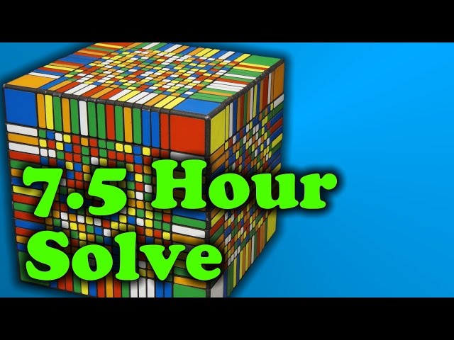 this guy solved the world s hardest rubik s cube and it took him 7