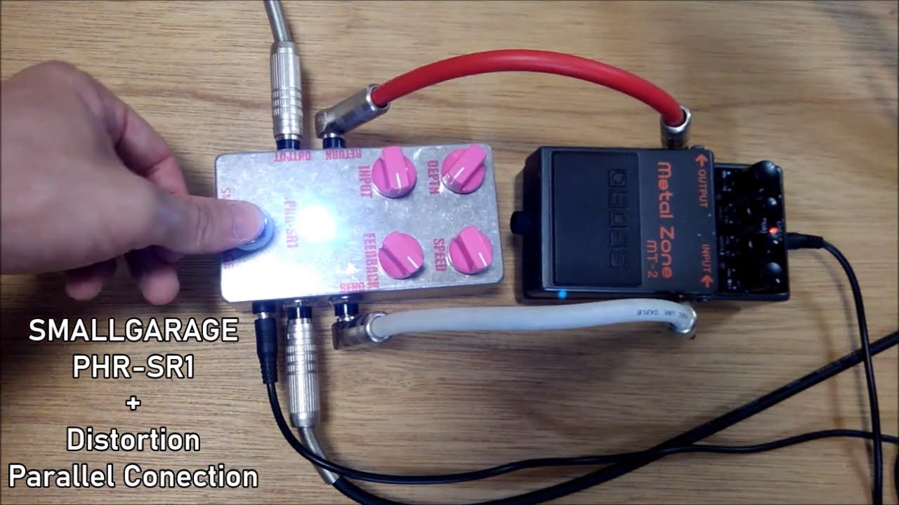 PHR-SR1 | エフェクターの種類☆フェイザー | SMALLGARAGE