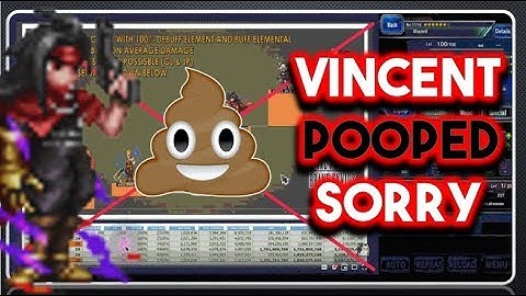 [FFBE] Vincent: Limit Burst PROBLEM! Apologize video 😢