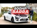 800HP FORD BARRA FPV F6 UTE - Australia’s Insane Tire SHREDDER