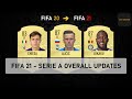  fifa 21 biggest serie a overall updates  predictions   dcs scouting 
