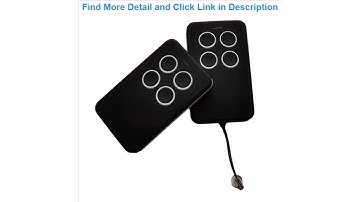 Review NICE ON1 ON2 ON4 ON1E ON2E ON4E FLO1R-S FLO2R-S FLO4R-S FLO1RE FLO2RE 433.92MHz remote contr