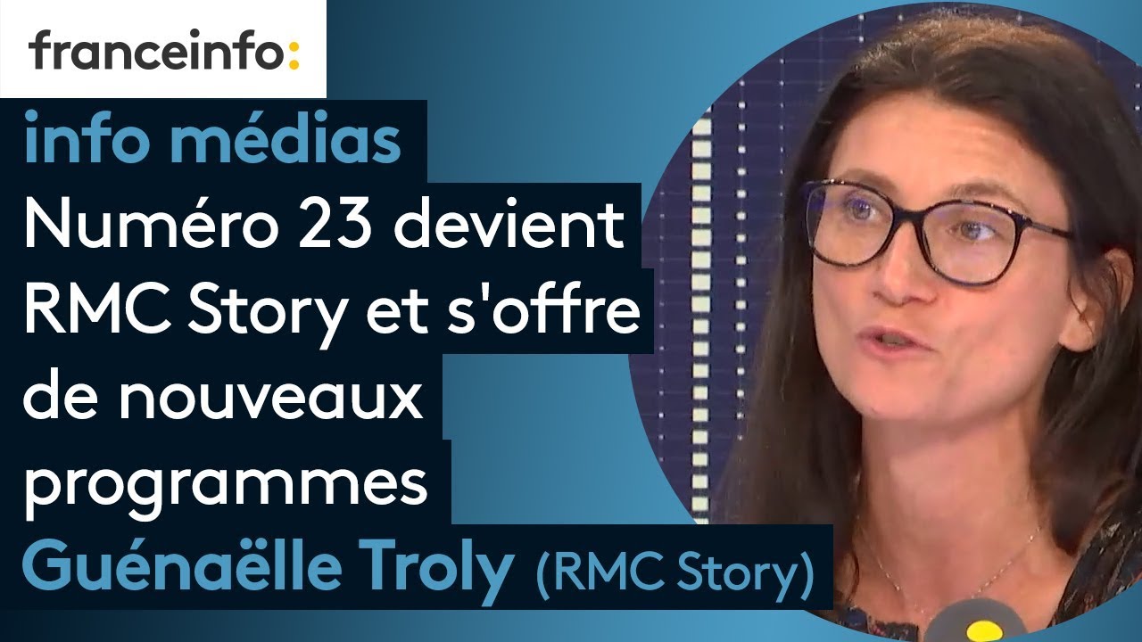 La chaîne Numéro 23 devient RMC Story et s’offre de nouveaux programmes
