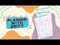 Plannin With Britt Sticker Unboxing | Planner Kits, Holiday Labels & Goal Stickers