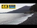 Gentle Ocean Waves Pebble Beach Water Nature Ambient Sound Refresh Relax Study 4K 