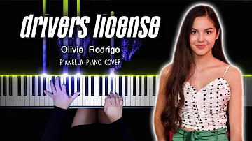 Olivia Rodrigo - drivers license | Piano Cover by Pianella Piano