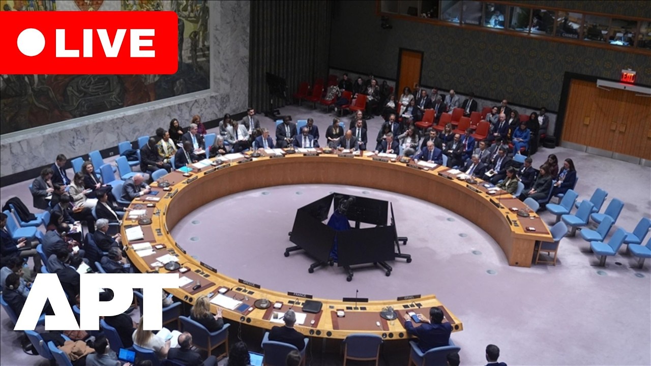 LIVE | Emergency UN Security Council Session Convened Over U.S. Iran Strikes | APT
