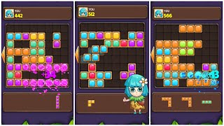 Block Puzzle - Funny Puzzle IQ Games - Part 77 - Gameplay Android and iOS Walkthrough