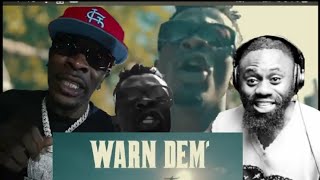 OLD SHATTA IS FIRE! Shatta Wale - Warn Dem (Official Video) | REACTION!!!