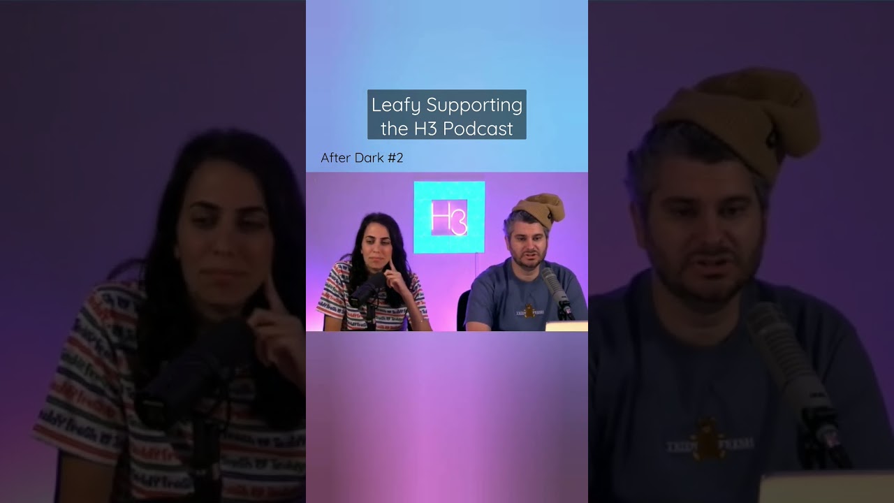 Leafy supporting the H3 Podcast