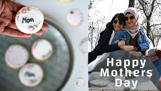 Easy & Beautiful cookies for Mothers Day | بسكويت لعيد الام | هديه عيد الام في البيت