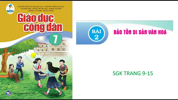 Giáo dục công dân bảo tồn di sản văn hóa năm 2024