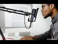 Microphone studio boom arm heavy duty desktop clamp by axcessables homestudioaccessories