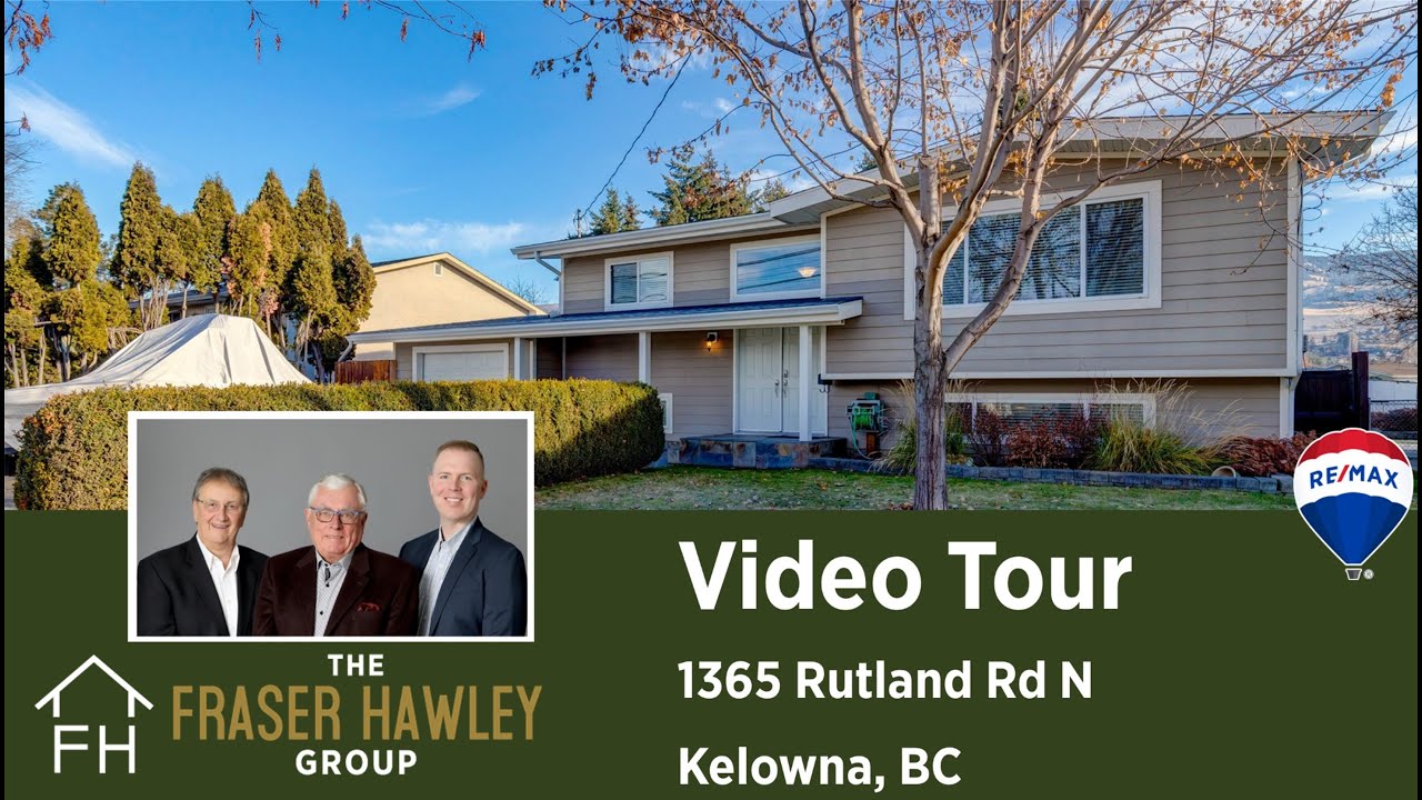 New Listing in Kelowna, BC 1365 Rutland Rd N Single Family Home for