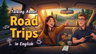 Talking About Road Trips in English | English Podcast for Beginners  | Easy English Podcast