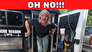 CAMPER STEP//5x8 Cargo Trailer Camper Conversion