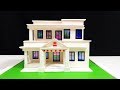 How to Build a Miniature Modern House || Diy Home Design