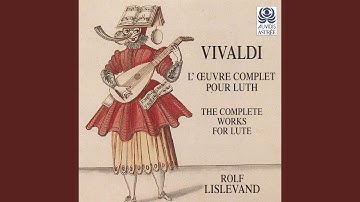 Concerto for Viola d'amore, Lute, Strings and Basso Continuo in D Minor, RV 540: III. Allegro