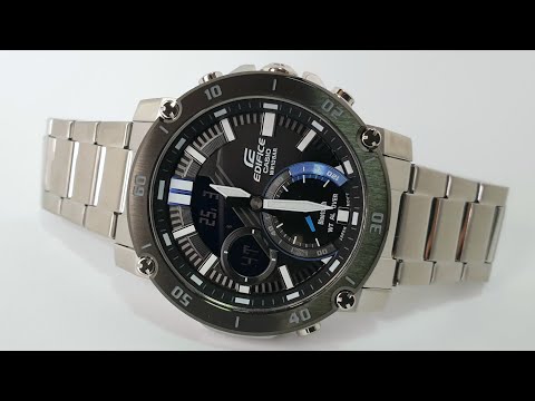 CASIO EDIFICE ECB-20DB-1A. Обзор\Review