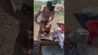 Буденність воїнів на фронті. The everyday life of soldiers at the front. #shorts