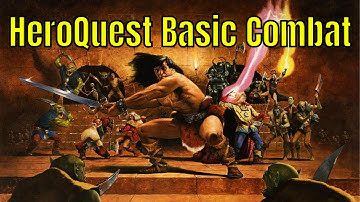 DICE GIVEAWAY! HeroQuest Basic Combat Mechanics - Tabletop Roleplaying Game Rules #1 🔴#4k LIVE