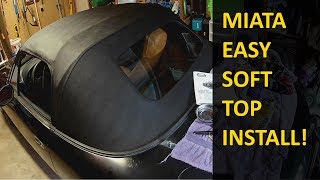 Easy Miata Soft Top Install How To screenshot 3