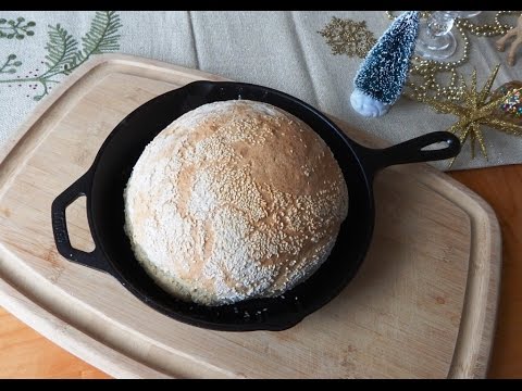 how-to-bake-no-knead-“turbo”-bread-in-a-skillet-(ready-to-bake-in-2-1/2-hours)