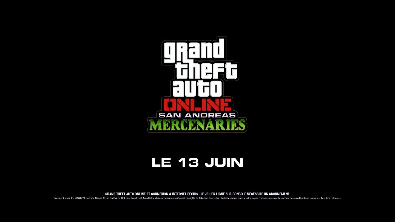 { TRAILER NOUVEAU DLC SAN ANDREAS MERCENARIES } GTA ONLINE - YouTube