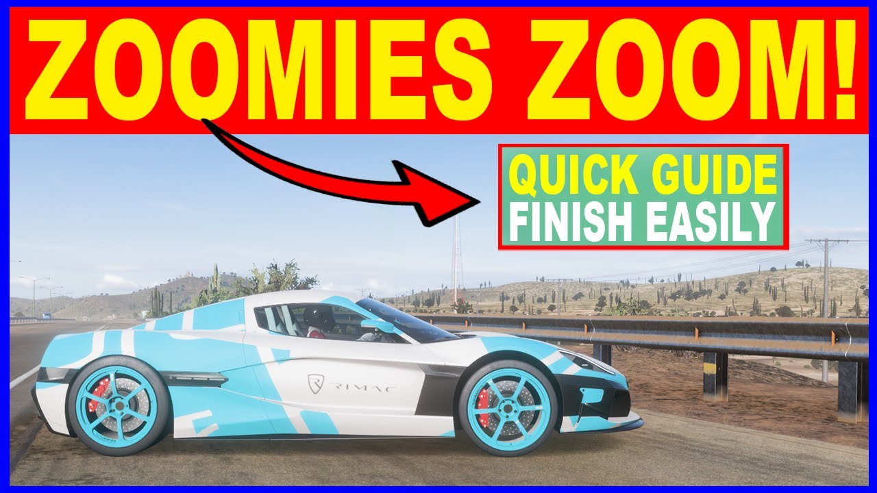Forza Horizon 5 ZOOMIES Forzathon Daily Challenges Drive 250 MPH 403