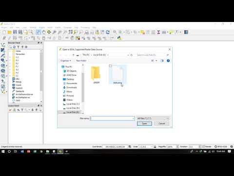 2 Cara Memasukkan Data Citra ke QGIS