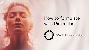 Pickmulse™-  How to formulate emulsifier