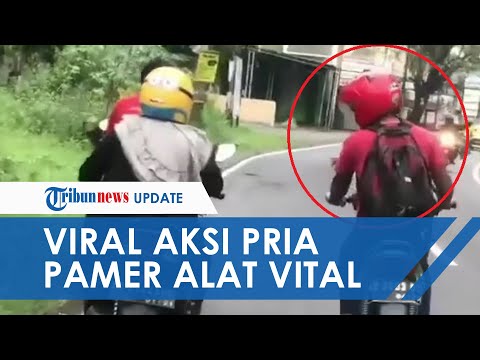 Viral Video Wanita Dipepet Pria Mesum saat Kendarai Motor, Pelaku Langsung Pamer Alat Vital
