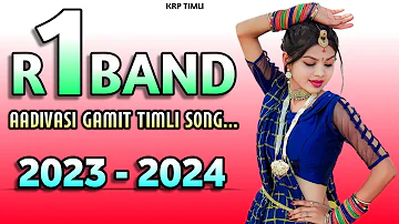 R1 band || aadivasi gamit song || new tur tone 2023 || Singer Vicky Solanki