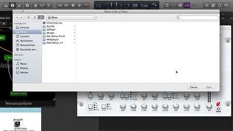 REFx Nexus 1.4 on Logic Pro X and DDMF MetapluginSynth (Library not Available)