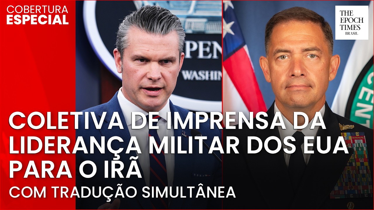 🔴 AGORA: Chefe militar dos EUA para o Irã em coletiva de imprensa | Tradução simultânea