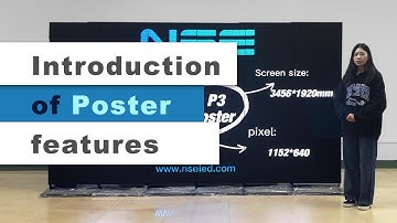 Introduction of NSE Smart Digital LED Poster Features