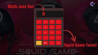 Squid Game + Coding = This Masterpiece! | #SquidGameCalculator #javascriptcalculator #learncoding