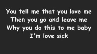 NeverShoutNever: Lovesick with lyrics chords