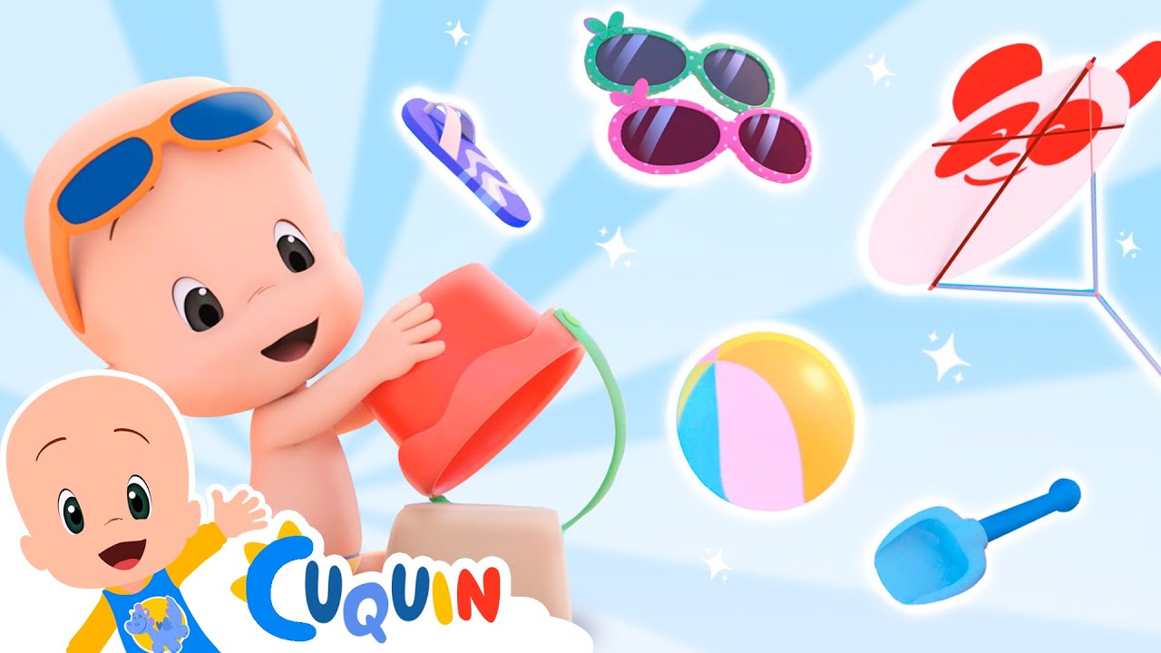 Vamos a la playa | Cleo & Cuquín: canciones infantiles - YouTube