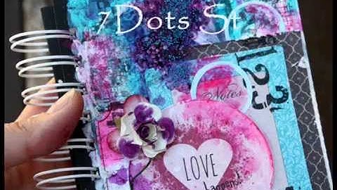 Scrapbooking Mixed-Media Tutorial 7Dots Studio