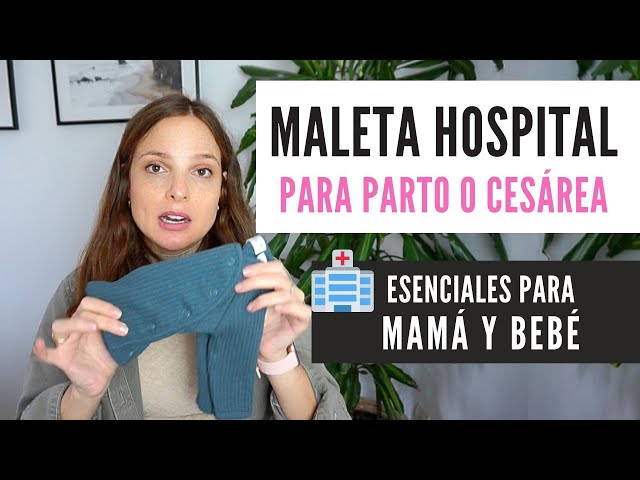 Maleta de Hospital 🏥 para PARTO (Mamá y Bebé) ESENCIALES 