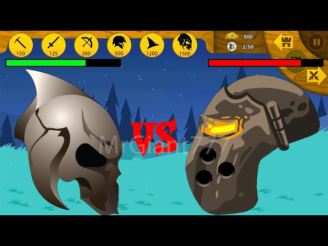 1 VS 1, MY FINAL BOSS GIANT VS GRIFFON THE GREAT GIANT ENEMY | Stick War Legacy Mod | MrGiant777 class=